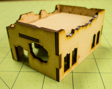 Middle East One Story Building (MDF) - 15MMDF014-D (Online Order Only)