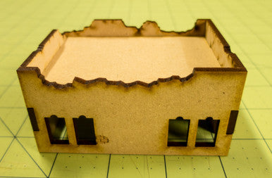 Middle East One Story Building (MDF) - 15MMDF014-D (Online Order Only)