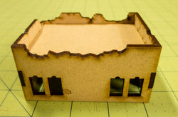 Middle East One Story Building (MDF) - 15MMDF014-D (Online Order Only)