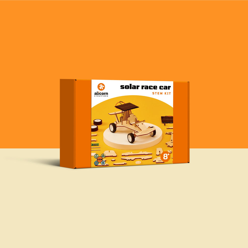 Solar Race Car DIY Kit, Educational STEM Toy (ONLINE ORDER ONLY)