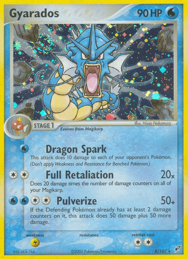 Gyarados (8/107) [EX: Deoxys] (Online Only)