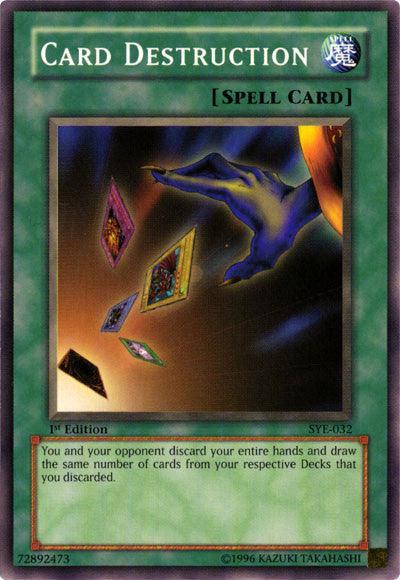 Card Destruction [SYE-032] Common (ONLINE ORDER ONLY)