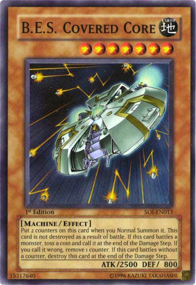 B.E.S. Covered Core [SOI-EN013] Super Rare (ONLINE ORDER ONLY)