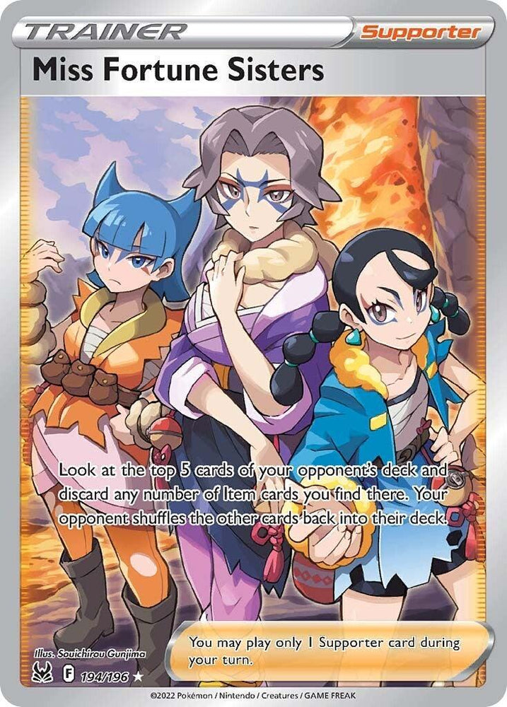 Miss Fortune Sisters (194/196) [Sword & Shield: Lost Origin] (Online Only)