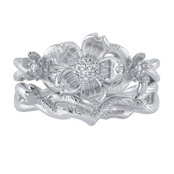 Disney X RockLove DISNEY MULAN Mulan Cherry Blossom Stacker Rings (ONLINE ORDER ONLY)
