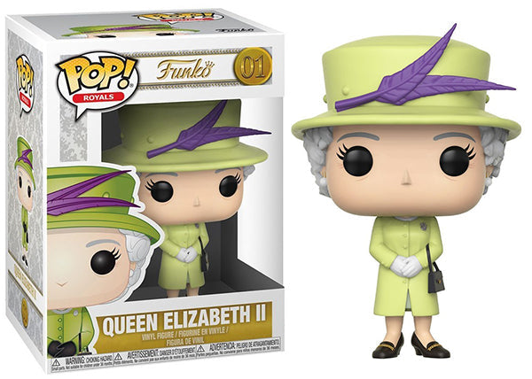 Queen Elizabeth II (Wedding, Royals) 01  [light damage] (Online Order Only)