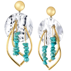 Star Trek X RockLove Guinan Turquoise Earrings (ONLINE ORDER ONLY)