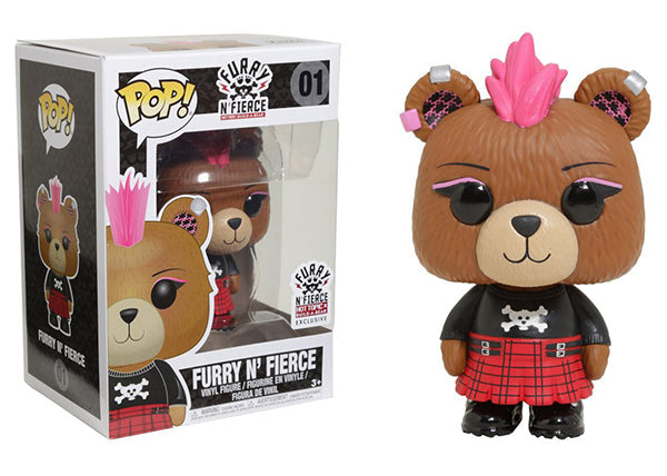Furry n' Fierce (Build-a-Bear) 01 - Hot Topic Exclusive (Online Order Only)