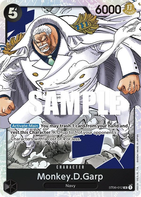 Monkey.D.Garp [Starter Deck: Absolute Justice] (ONLINE ORDER ONLY)