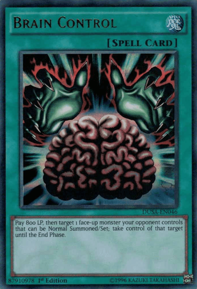 Brain Control [DUSA-EN046] Ultra Rare (ONLINE ORDER ONLY)