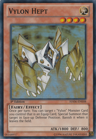 Vylon Hept [HA06-EN008] Super Rare (ONLINE ORDER ONLY)