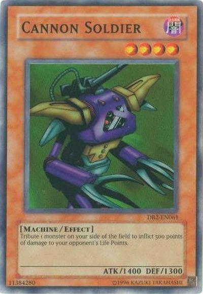Cannon Soldier [DB2-EN061] Super Rare (ONLINE ORDER ONLY)