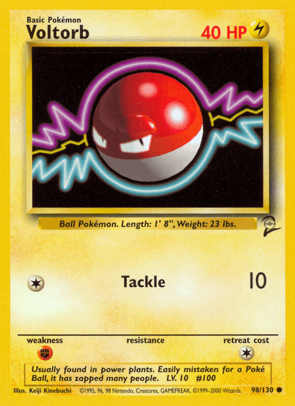 Voltorb (98/130) [Base Set 2] (Online Only)