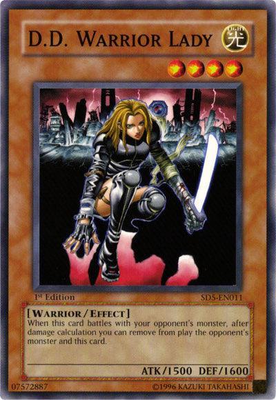 D.D. Warrior Lady [SD5-EN011] Common (ONLINE ORDER ONLY)
