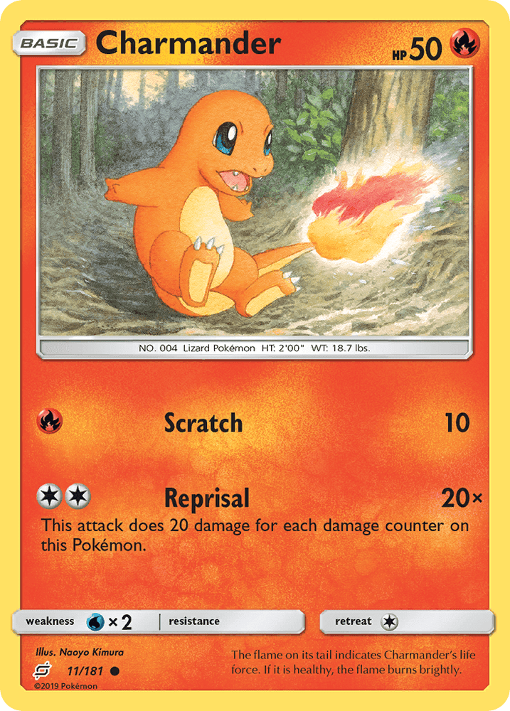 Charmander (11/181) [Sun & Moon: Team Up] (Online Only)