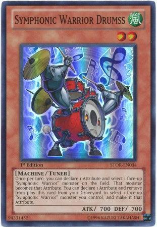 Symphonic Warrior Drumss [STOR-EN034] Super Rare (ONLINE ORDER ONLY)