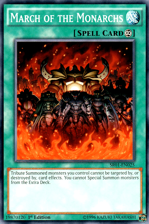 March of the Monarchs [SR01-EN025] Common (ONLINE ORDER ONLY)