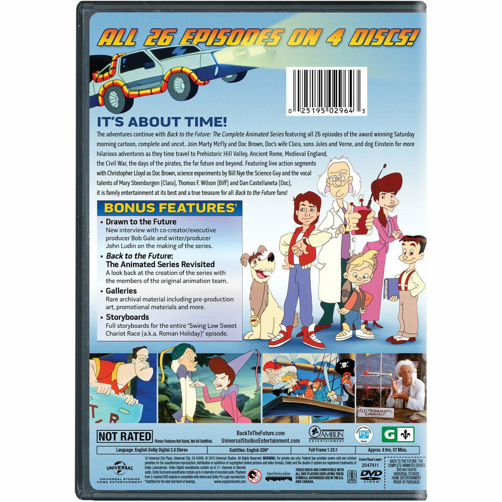 Back to the Future: The Complete Animated Series (DVD) (ONLINE ORDER ONLY)