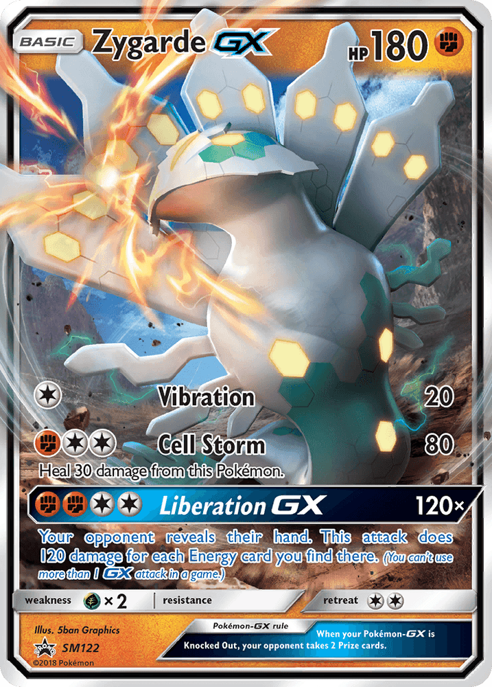 Zygarde GX (SM122) [Sun & Moon: Black Star Promos] (Online Only)