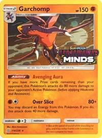 Garchomp (114/236) (Cosmos Holo) [Sun & Moon: Unified Minds] (Online Only)