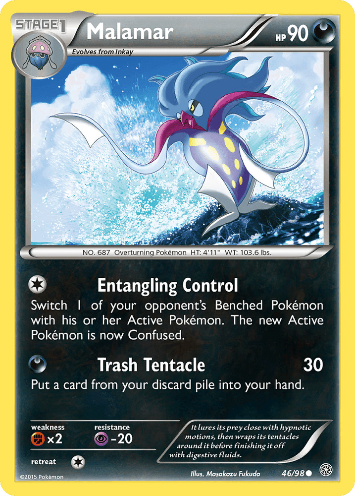 Malamar (46/98) [XY: Ancient Origins] (Online Only)