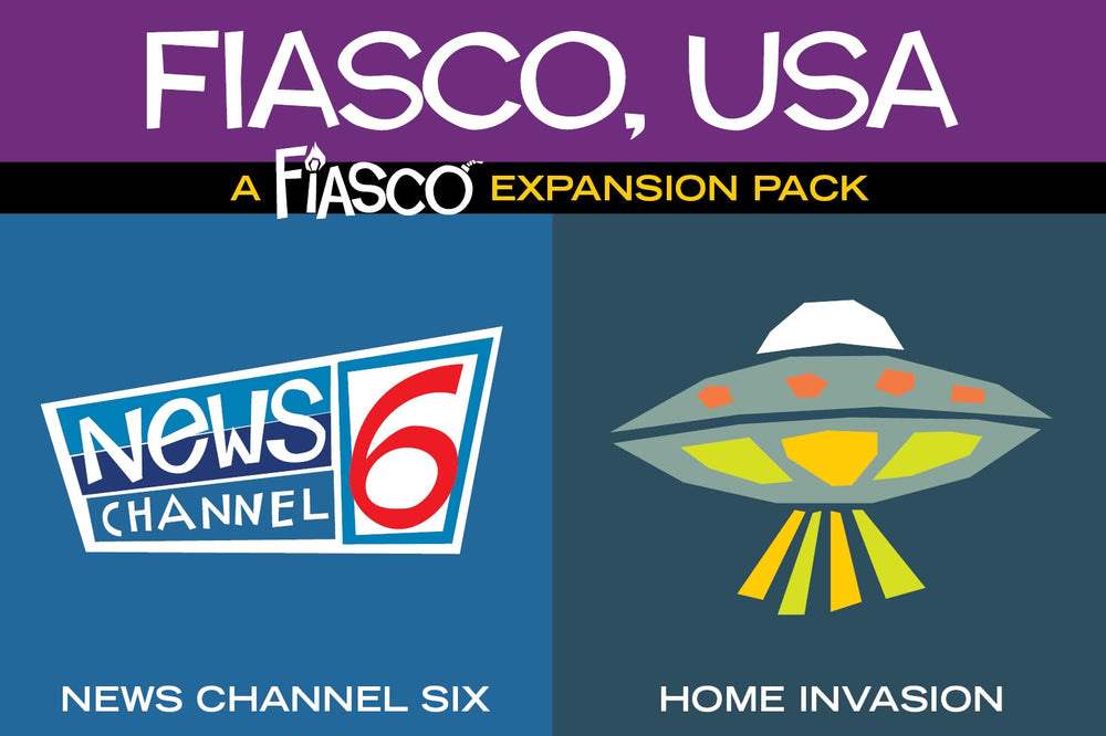 Fiasco: Fiasco, USA Expansion Pack (ONLINE ORDER ONLY)