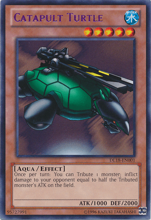 Catapult Turtle (Purple) [DL18-EN001] Rare (ONLINE ORDER ONLY)