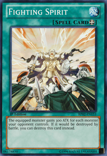 Fighting Spirit [BP02-EN153] Mosaic Rare (ONLINE ORDER ONLY)