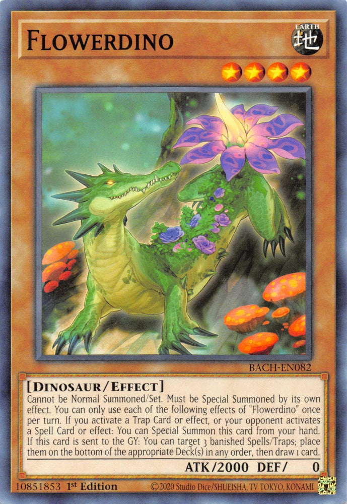 Flowerdino [BACH-EN082] Common (ONLINE ORDER ONLY)