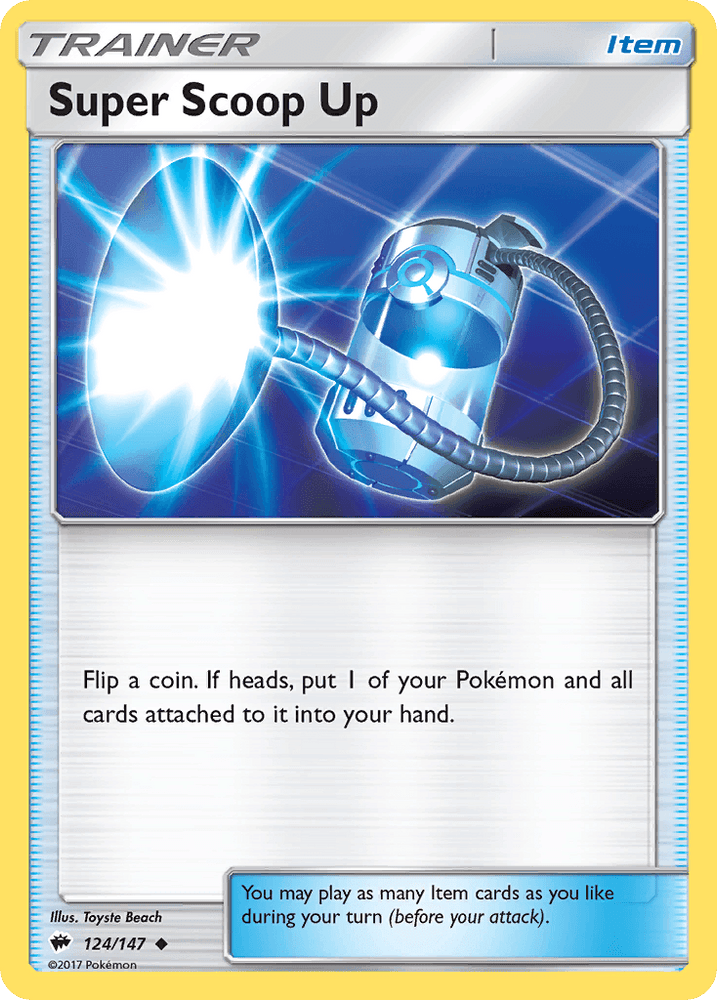 Super Scoop Up (124/147) [Sun & Moon: Burning Shadows] (Online Only)