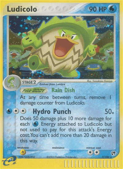 Ludicolo (7/100) [EX: Sandstorm] (Online Only)