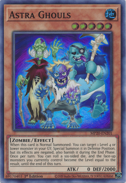 Astra Ghouls [MP20-EN201] Super Rare (ONLINE ORDER ONLY)