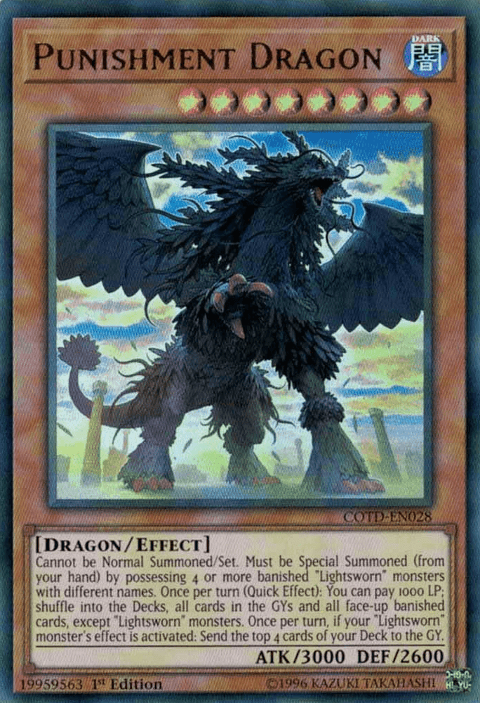 Punishment Dragon [COTD-EN028] Ultra Rare (ONLINE ORDER ONLY)