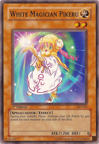 White Magician Pikeru [AST-033] Common (ONLINE ORDER ONLY)