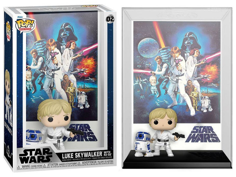 Luke Skywalker w/ R2-D2 (Movie Poster) 02 (Online Order Only)