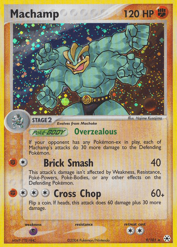 Machamp (9/101) [EX: Hidden Legends] (Online Only)
