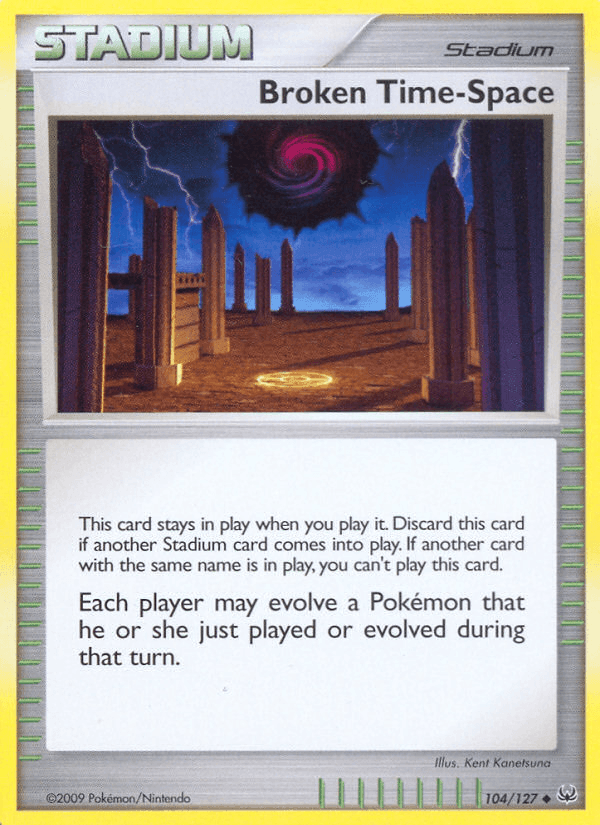 Broken Time-Space (104/127) [Platinum: Base Set] (Online Only)
