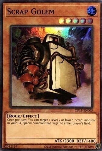 Scrap Golem [OP13-EN005] Super Rare (ONLINE ORDER ONLY)