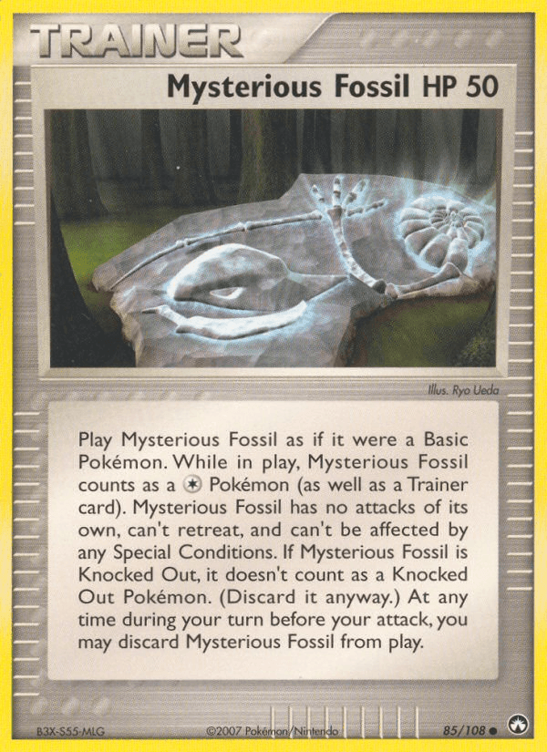 Mysterious Fossil (85/108) [EX: Power Keepers] (Online Only)
