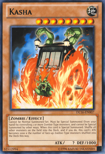Kasha (Green) [DL16-EN007] Rare (ONLINE ORDER ONLY)