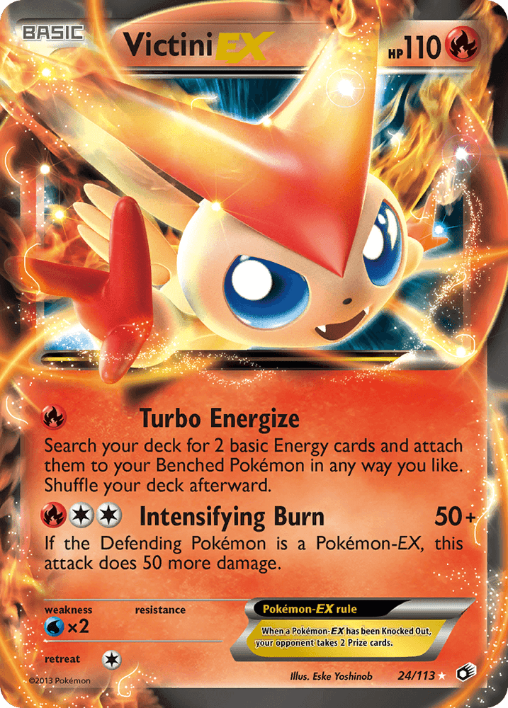 Victini EX (24/113) [Black & White: Legendary Treasures] (Online Only)