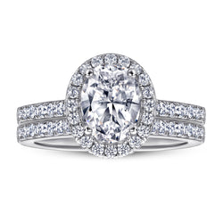 The Ada - Silver Wedding Ring Set (ONLINE ORDER ONLY)