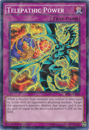 Telepathic Power [BP03-EN208] Shatterfoil Rare (ONLINE ORDER ONLY)