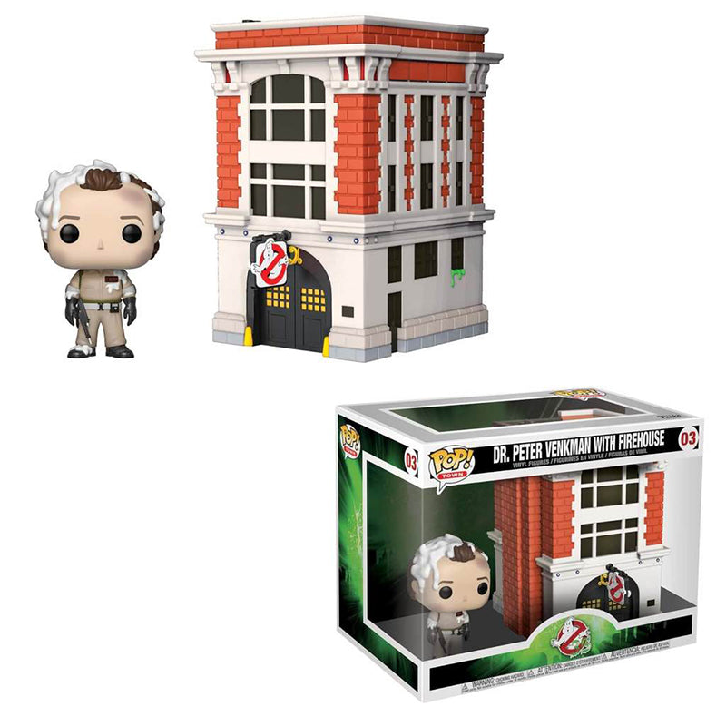 Dr. Peter Venkman with Firehouse (Town) 03 (Online Order Only)