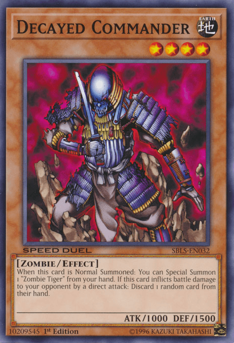 Decayed Commander [SBLS-EN032] Common (ONLINE ORDER ONLY)