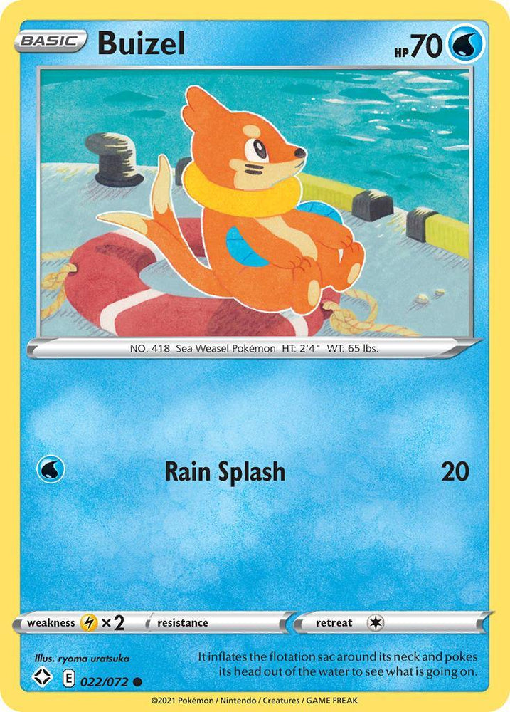 Buizel (022/072) [Sword & Shield: Shining Fates] (Online Only)
