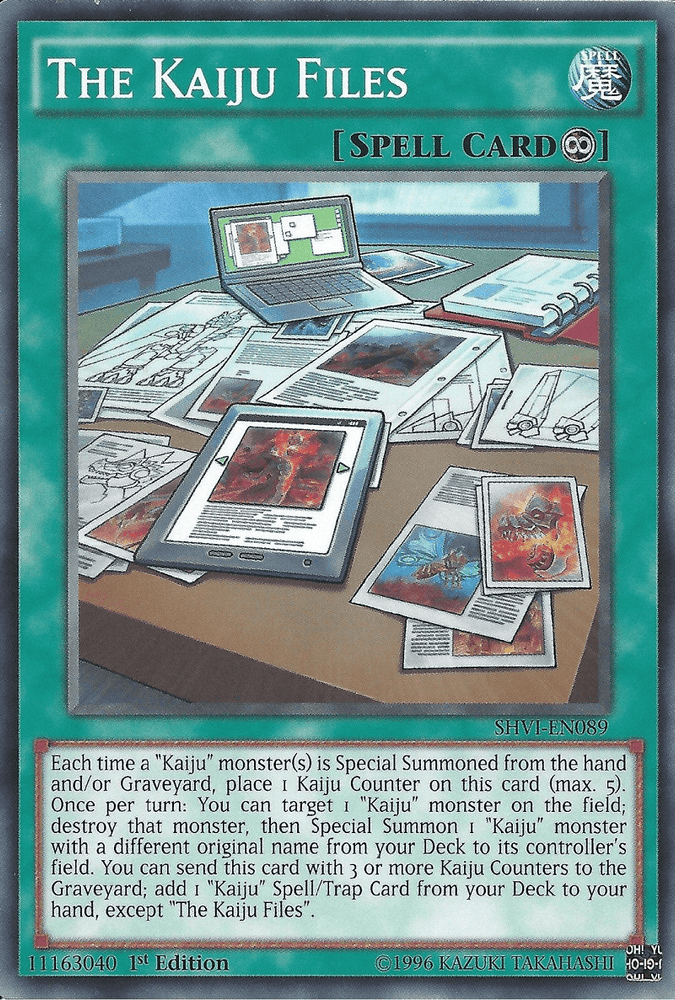 The Kaiju Files [SHVI-EN089] Common (ONLINE ORDER ONLY)