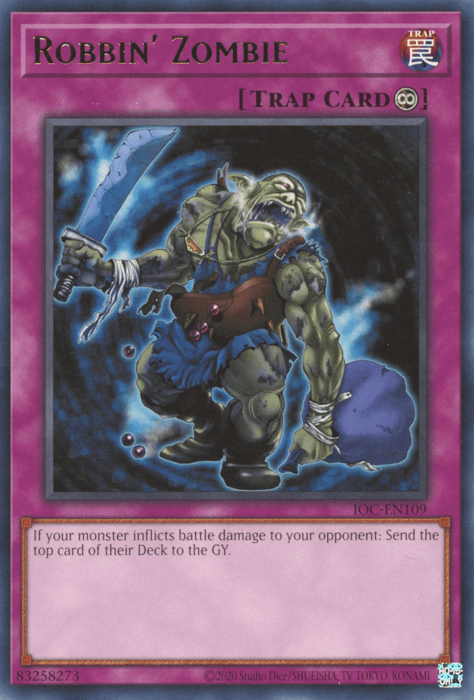 Robbin' Zombie [IOC-EN109] Rare (ONLINE ORDER ONLY)