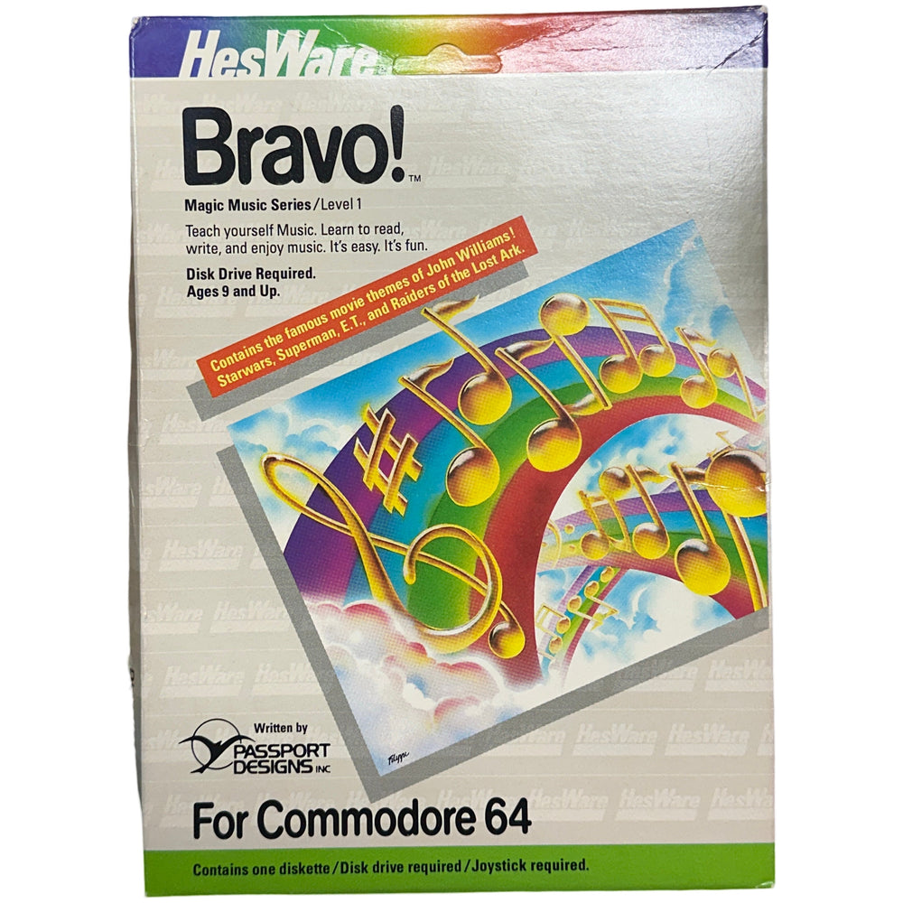 Bravo Magic Music Series Level 1 - Commodore 64/128 (Online Order Only)
