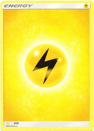 Lightning Energy (8/30) [Sun & Moon: Trainer Kit - Alolan Raichu] (Online Only)